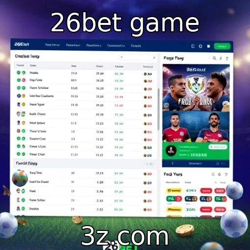 26bet game